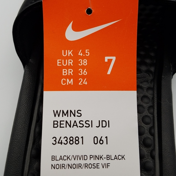 NEW Women's Nike JDI Slides 343881 061 - Picture 10 of 10